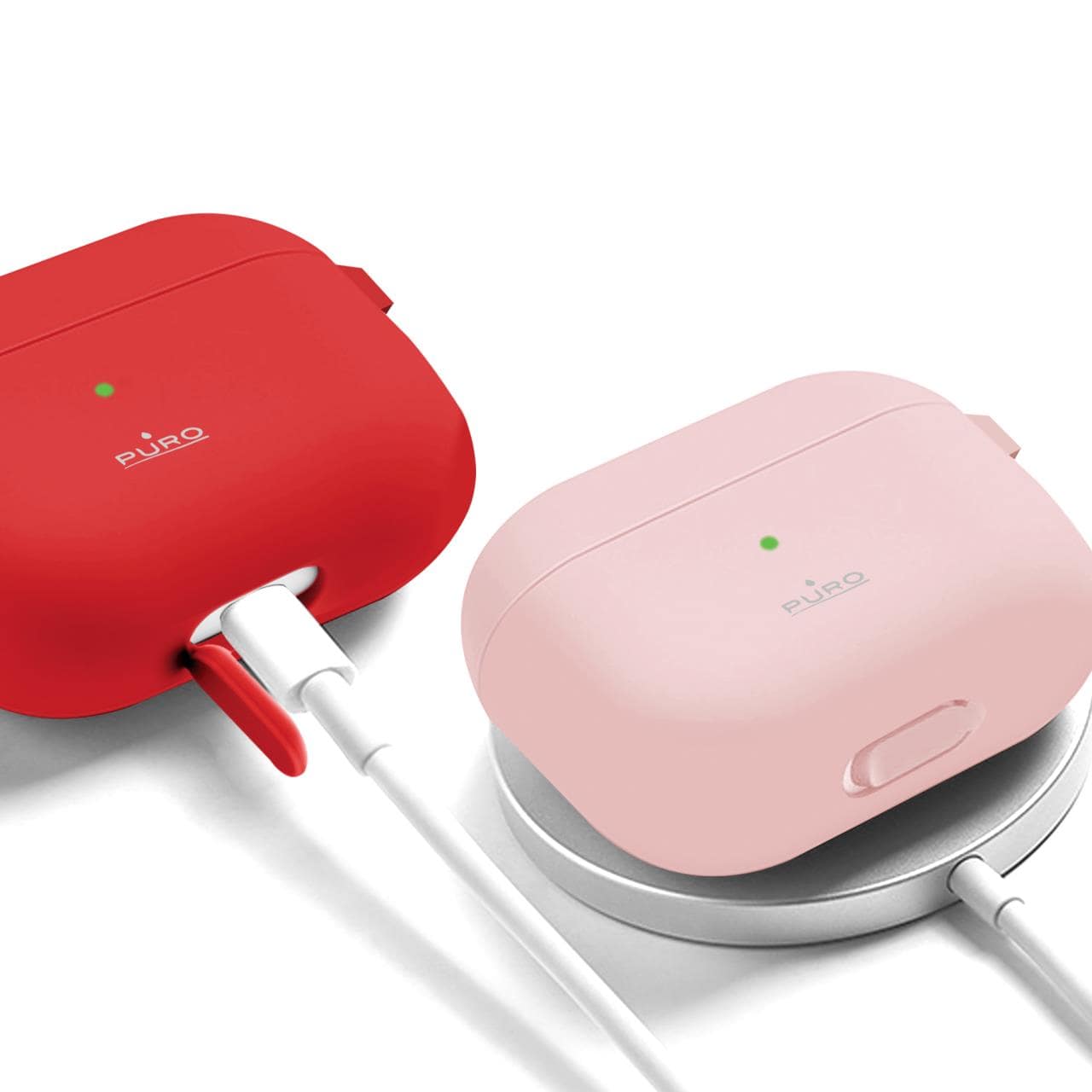 Puro Custodia protettiva ICON con gancio per AirPods 3 Moda