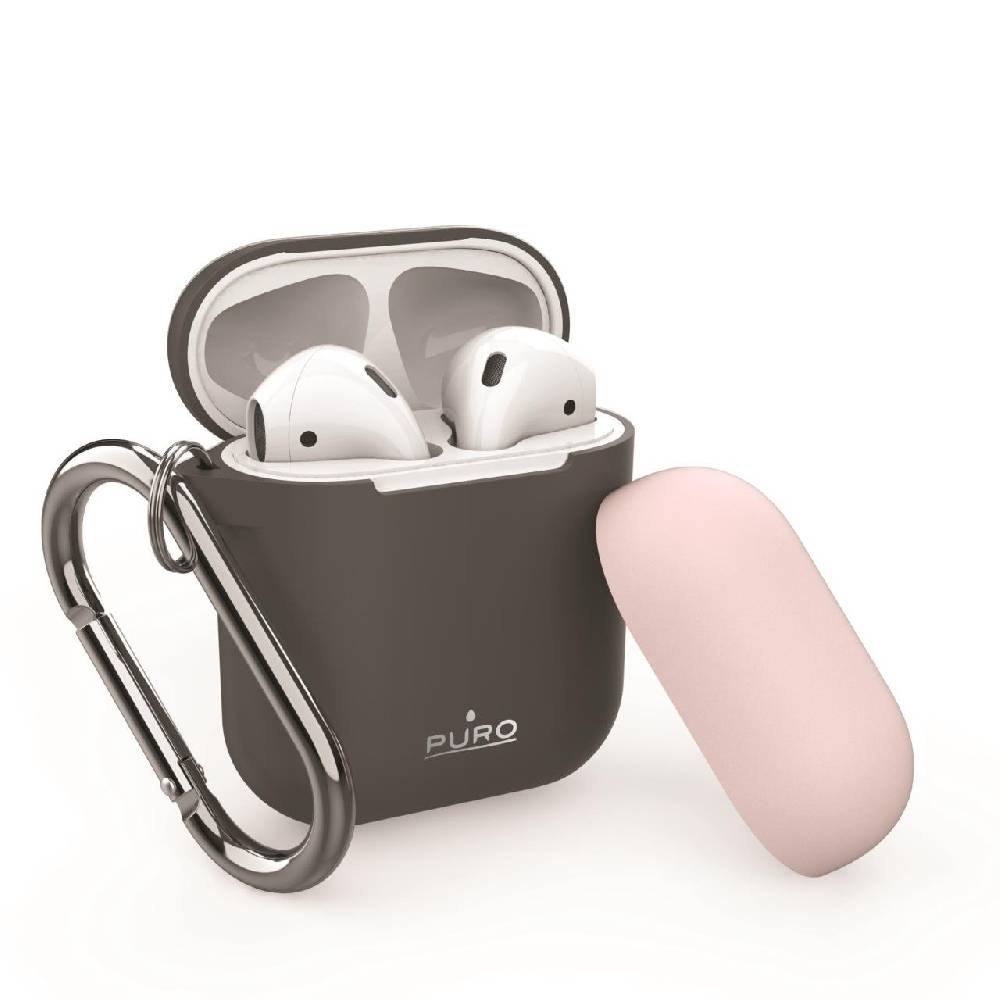Puro Custodia protettiva con moschettone per AirPods Italia