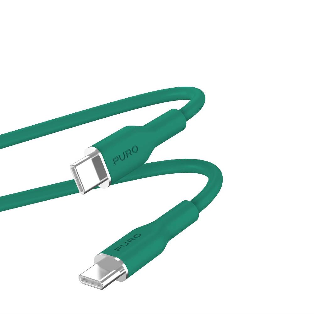 Puro Cavo di ricarica e sincronizzazione SOFT da USB-C a USB-C 1,5m 2025