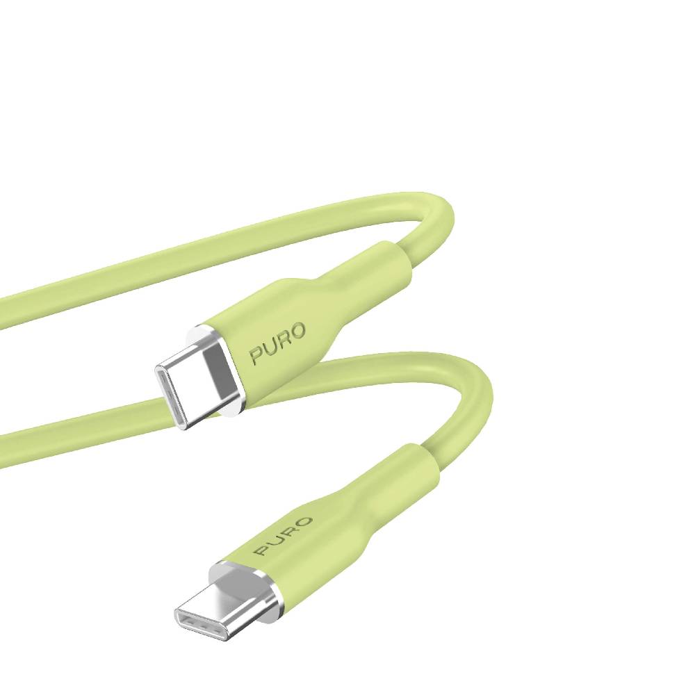 Puro Cavo di ricarica e sincronizzazione SOFT da USB-C a USB-C 1,5m 2025