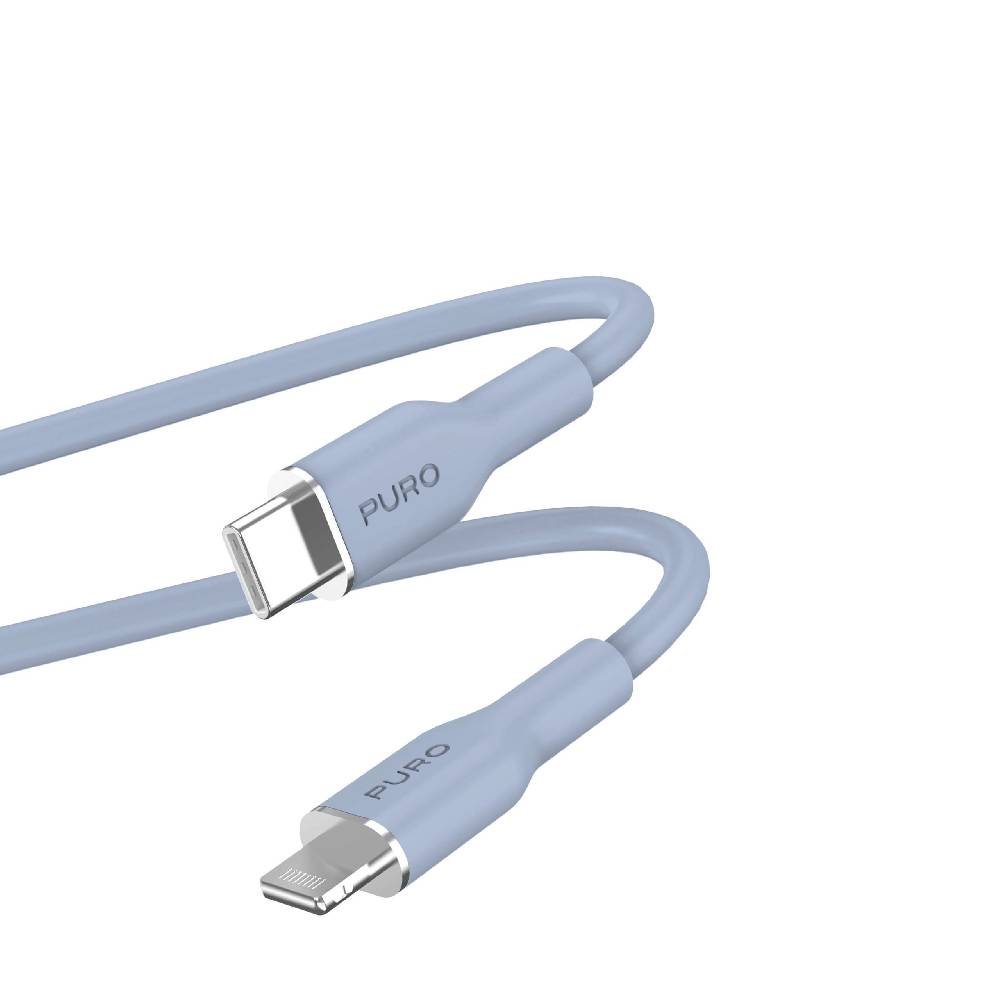 Puro Cavo di ricarica e sincronizzazione SOFT da USB-C a Lightning 1,5m Italia