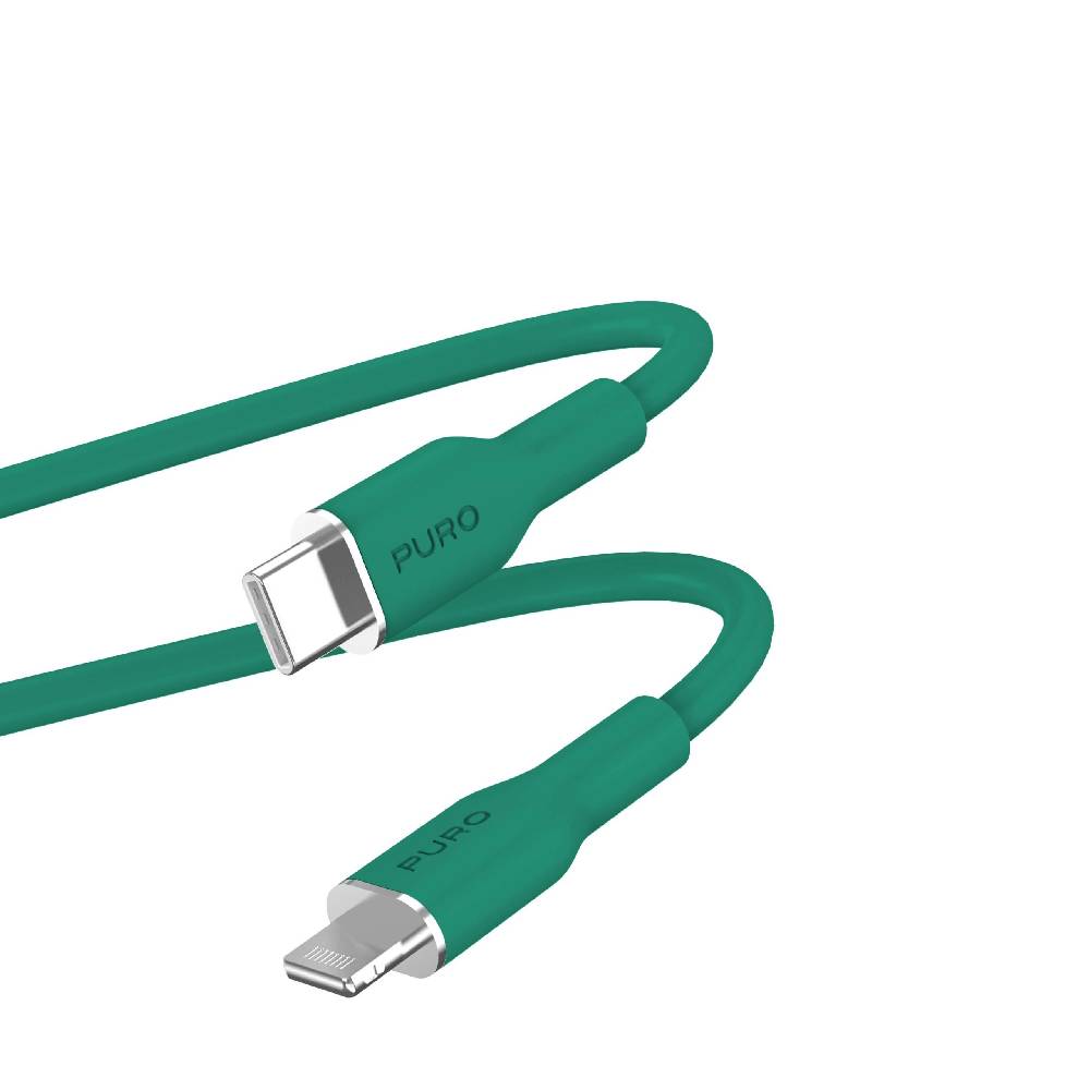 Puro Cavo di ricarica e sincronizzazione SOFT da USB-C a Lightning 1,5m Italia