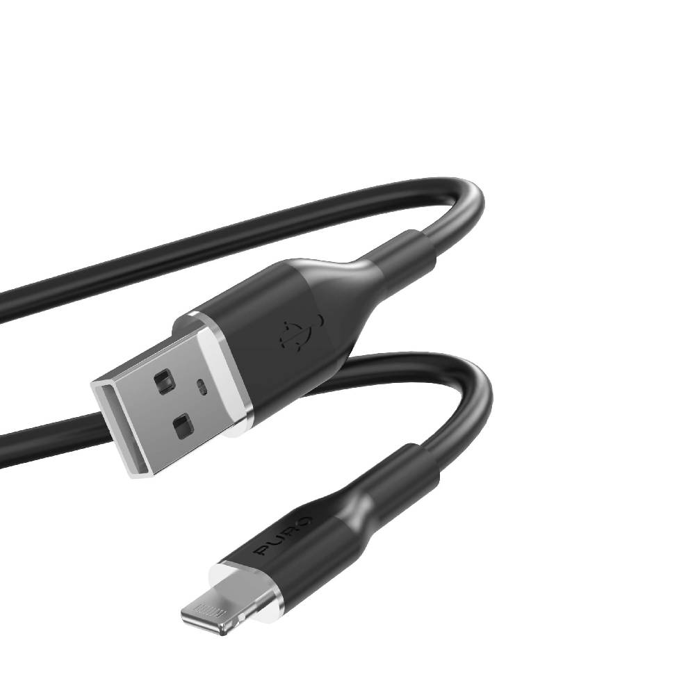 Puro Cavo di ricarica e sincronizzazione SOFT da USB-A a Lightning 1,5m 2025