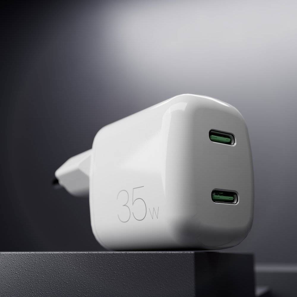 Puro Caricabatterie da parete MiniPro 35W due porte USB-C – tecnologia GAN Soddisfazione Garantita
