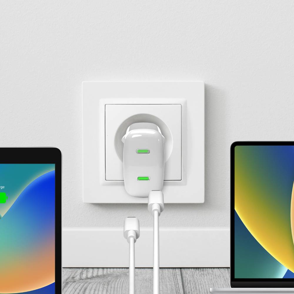 Puro Caricabatterie da parete MiniPro 35W due porte USB-C – tecnologia GAN Soddisfazione Garantita
