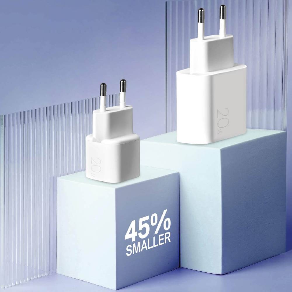 Puro Caricabatterie da parete Nano con porta USB-C 20W Qualità Garantita