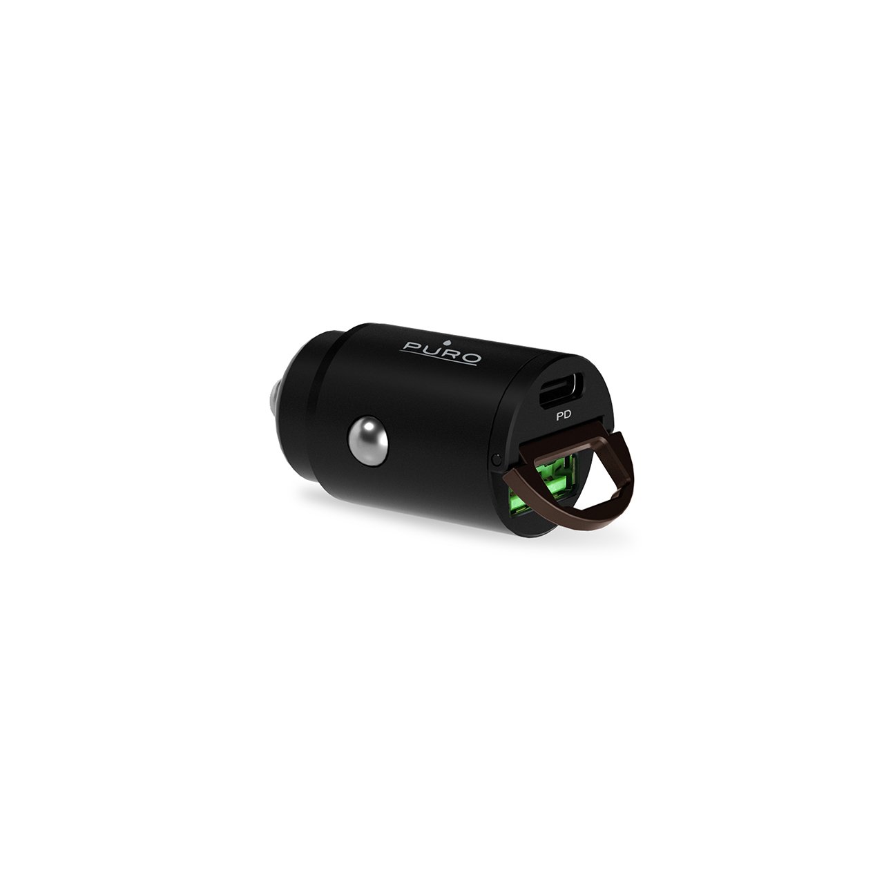 Puro Mini Carica Batterie da Auto “Bullet” USB-C e USB-A Fast Charging e Power Delivery 30W Promozione Limitata