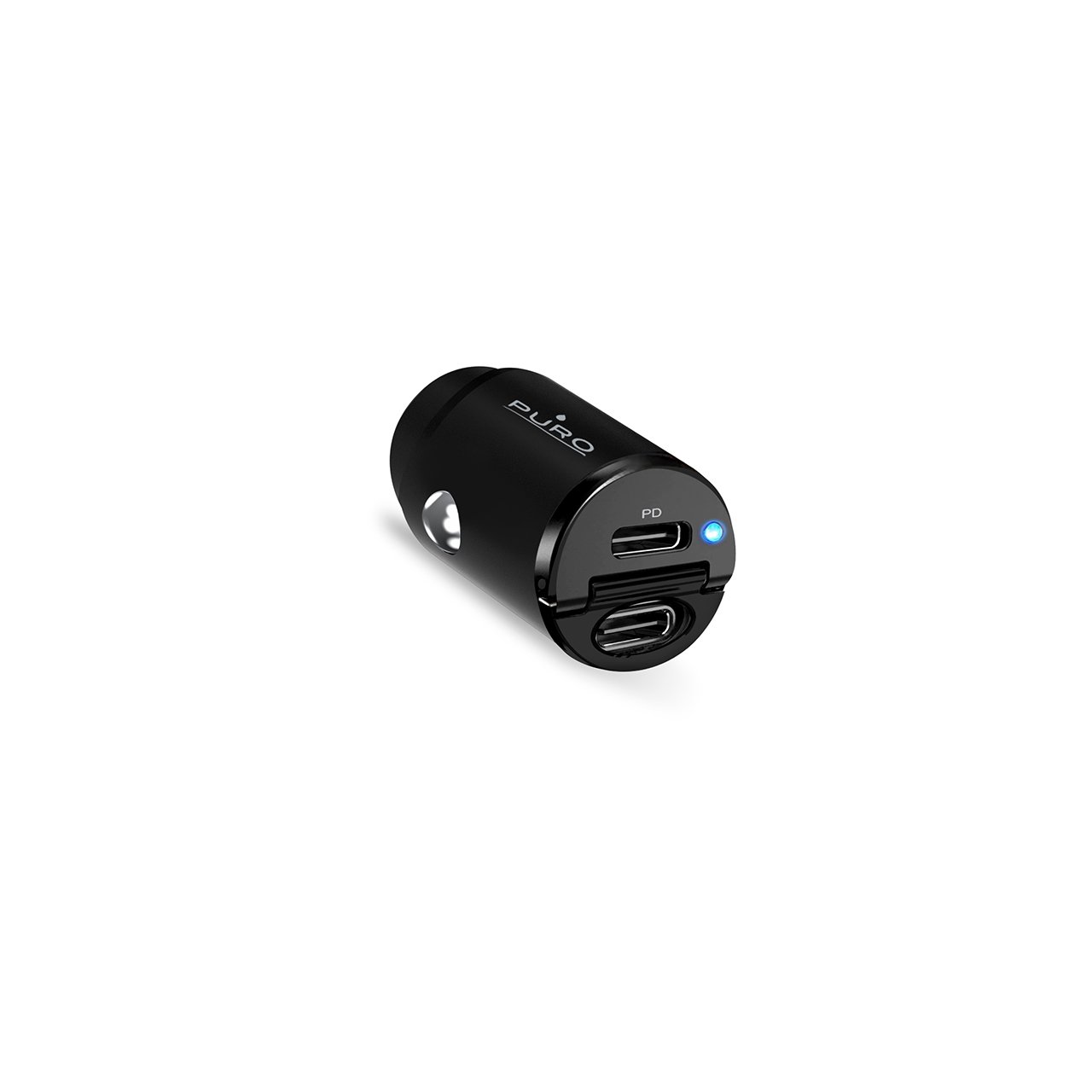 Puro Mini Carica Batterie da Auto “Bullet” 2 porte USB-C Fast Charging e Power Delivery 30W Fino Al -60%