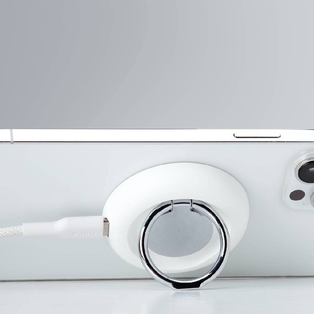 Puro Mag Loop Pro: anello di ricarica compatibile con MagSafe e funzione stand Consegna Veloce