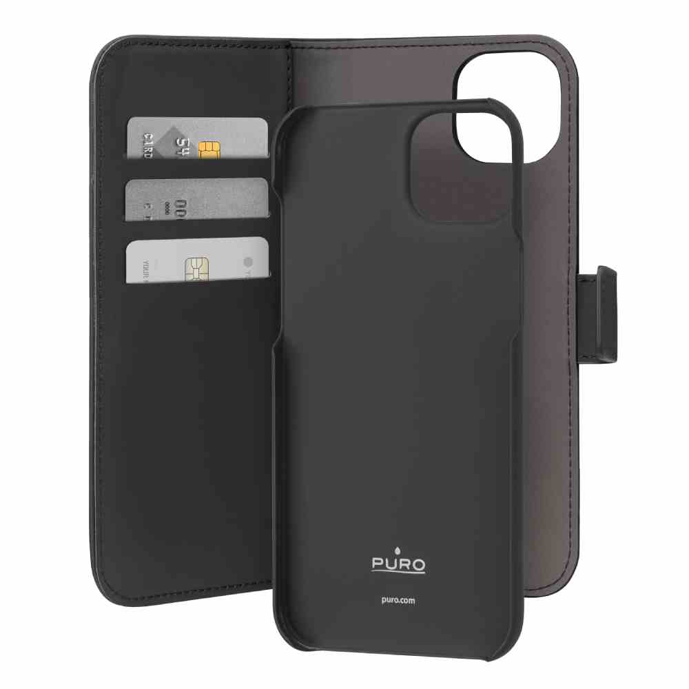 Puro Custodia Wallet Detachable per iPhone 15 Plus Prezzo Ridotto