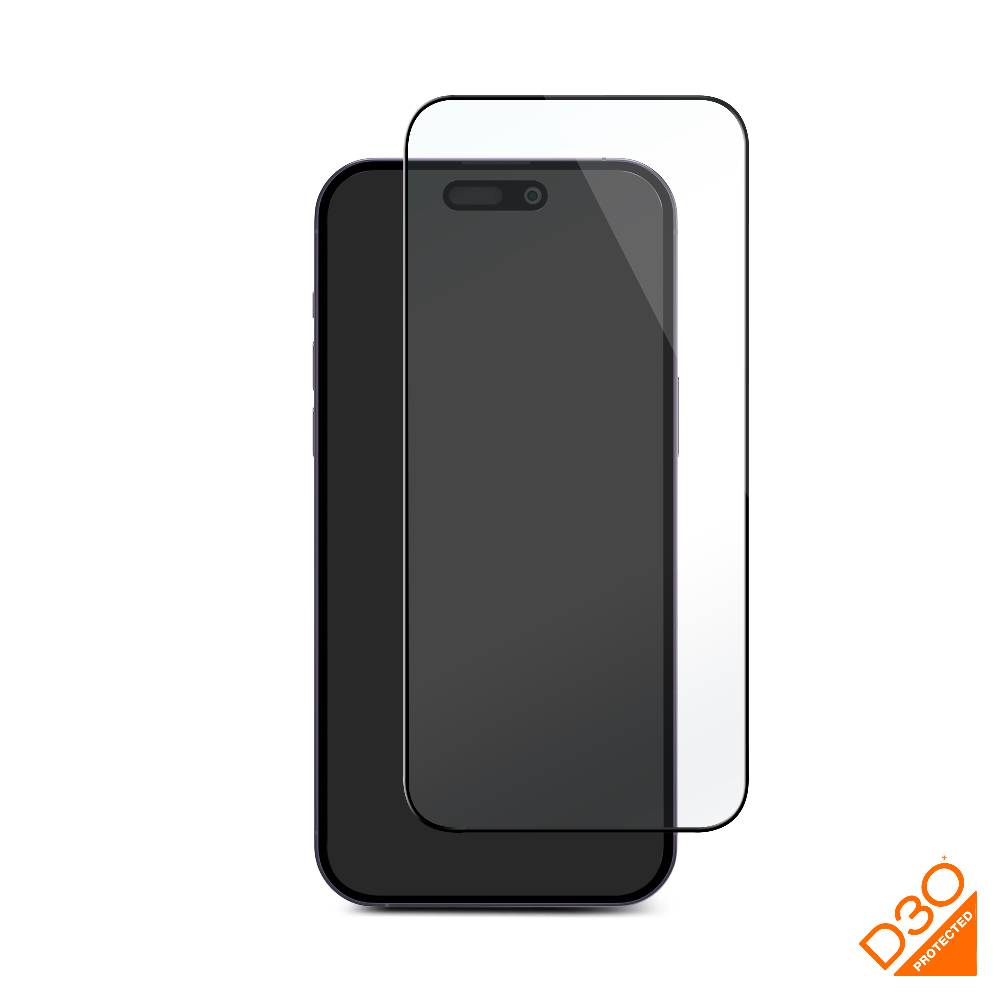 Puro Vetro temperato flessibile D3O per iPhone 15 Pro Max Convenienza