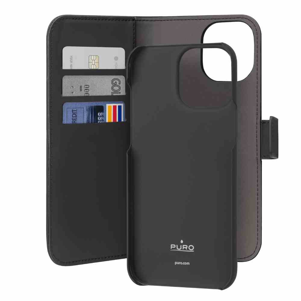 Puro Custodia Wallet Detachable per iPhone 15 Pro Max Online