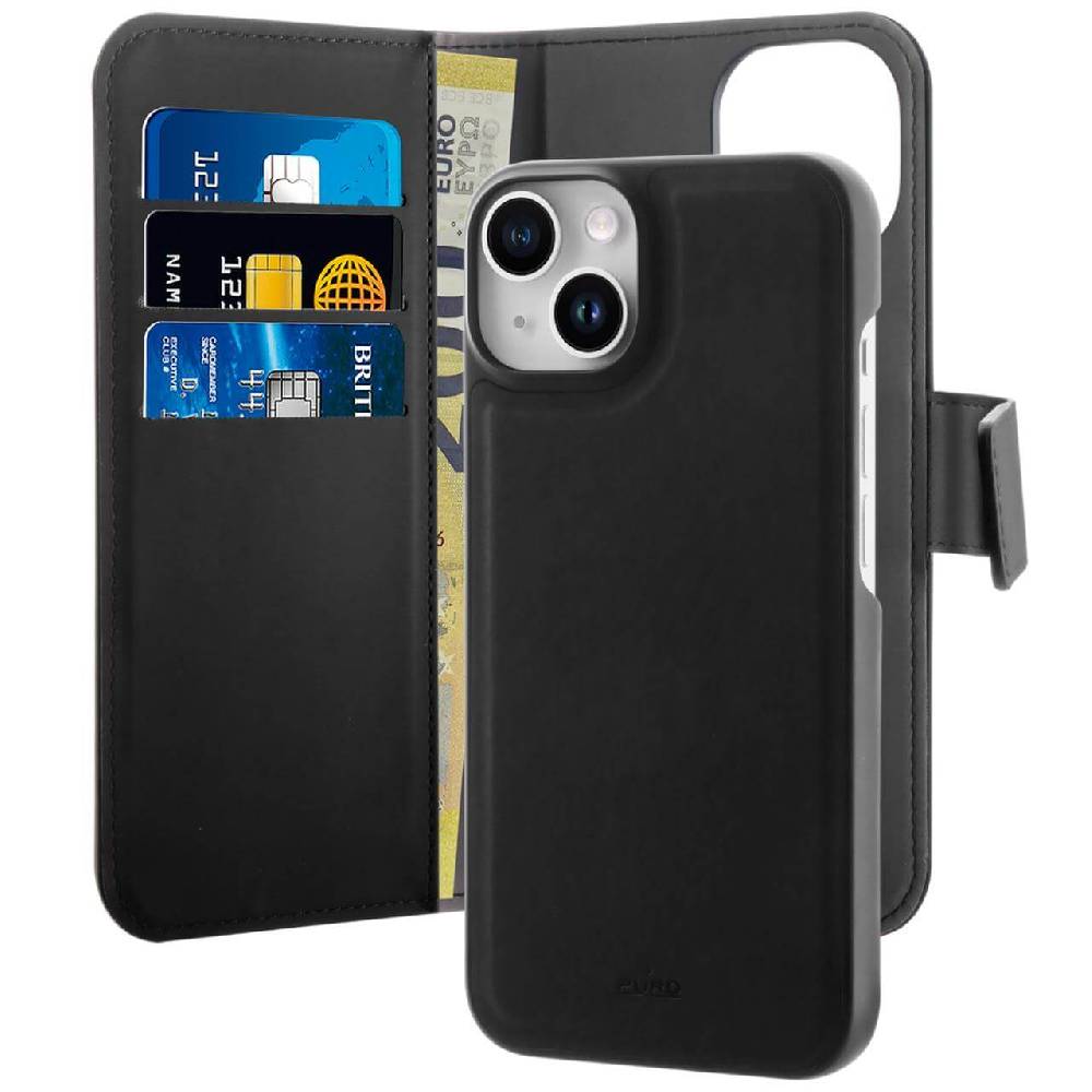 Puro Custodia Wallet MagSafe Detachable per iPhone 14 Pro Saldi Di Fabbrica