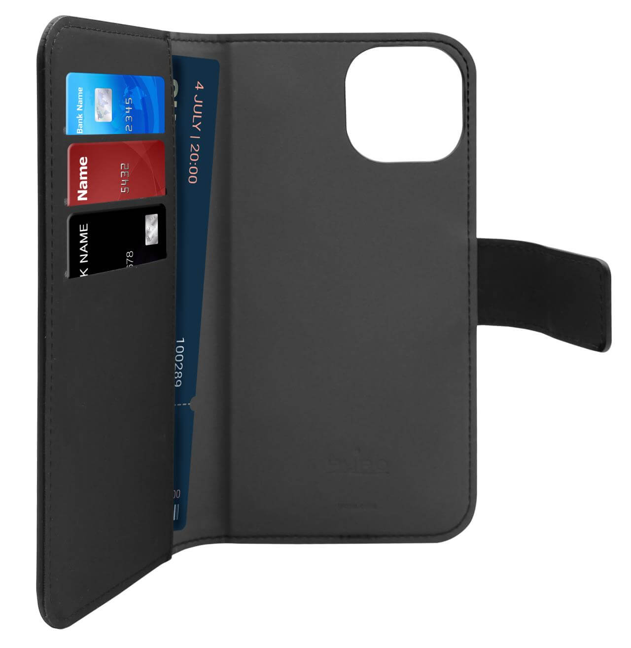 Puro Custodia Wallet MagSafe Detachable per iPhone 14 Pro Saldi Di Fabbrica