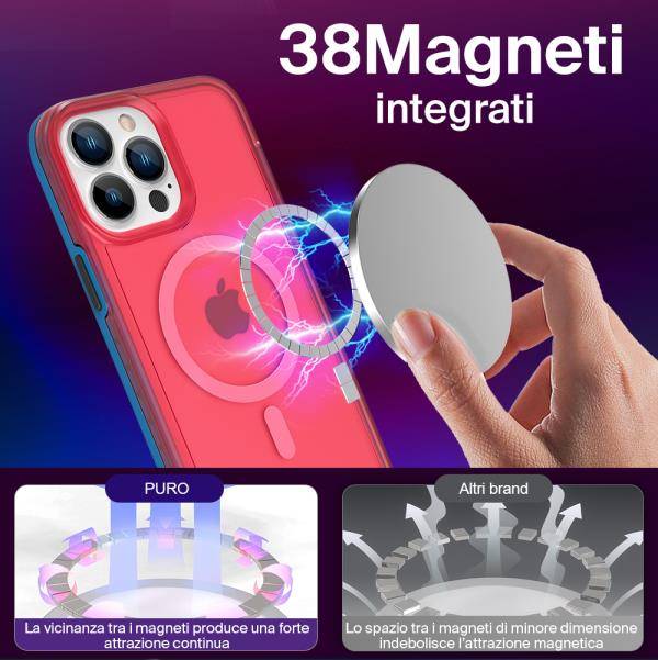 Puro Cover Impact Mag per iPhone 13 Vendita