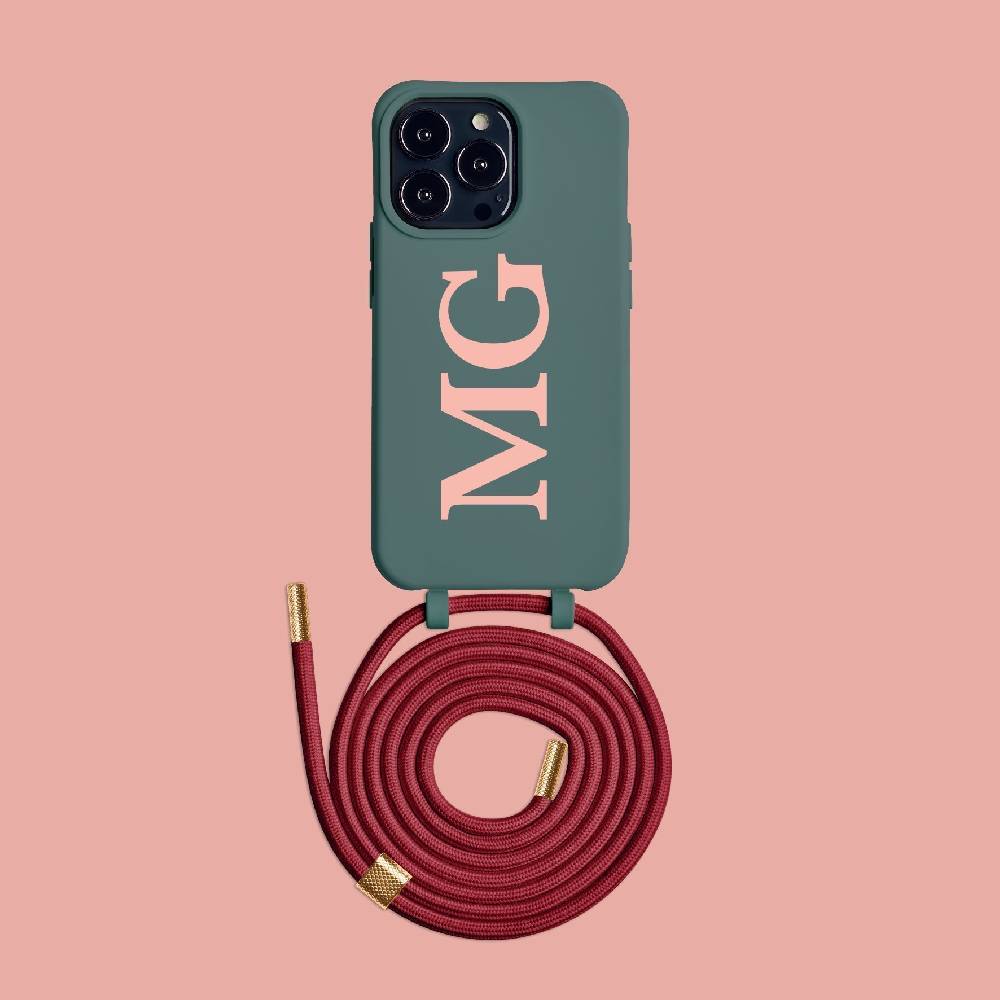 Puro Cover crossbody HANDS UP Blue Lagoon per iPhone Shopping Online