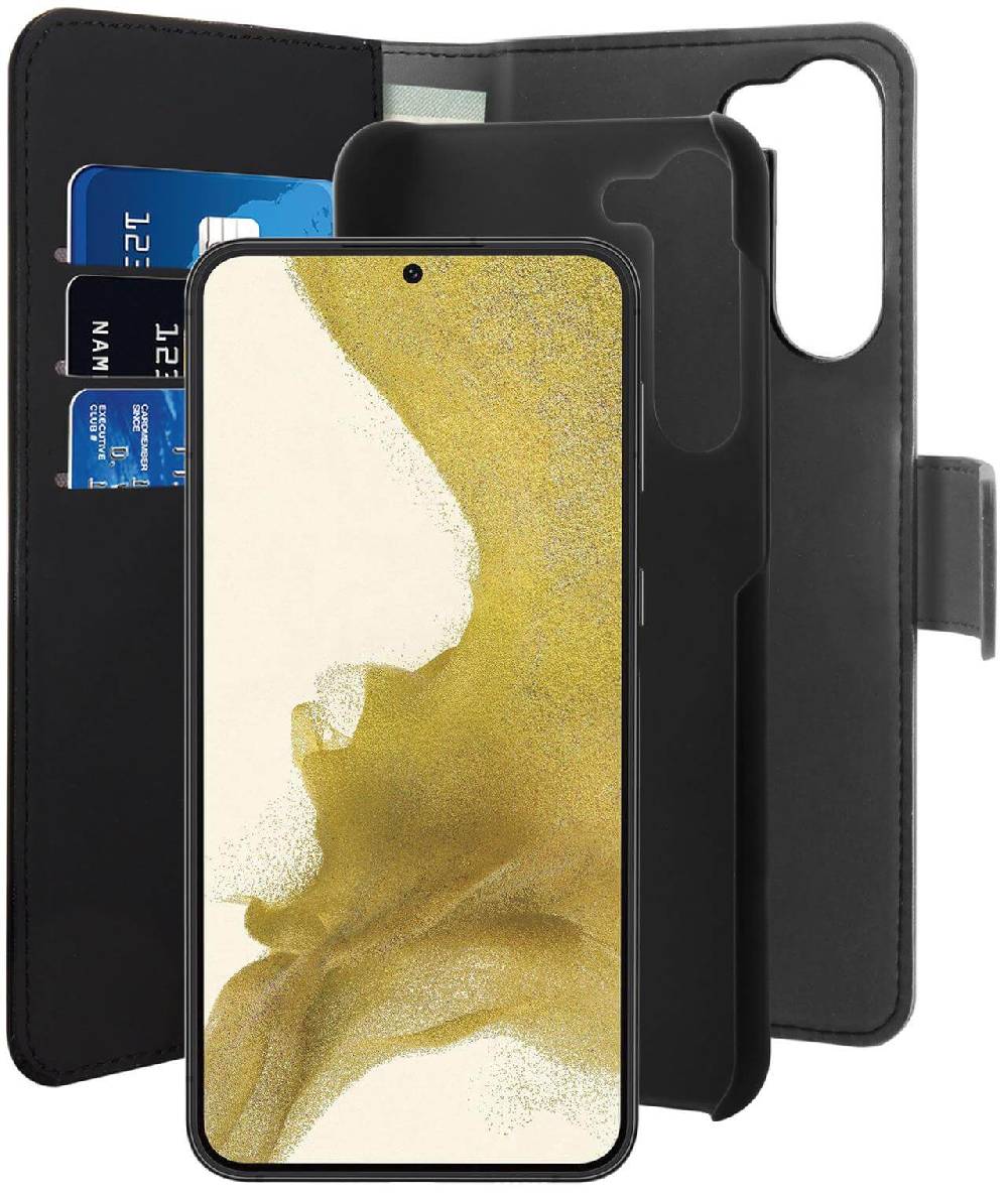 Puro Custodia Wallet Detachable 2 in 1 per Samsung Galaxy S23+ Vendite Flash