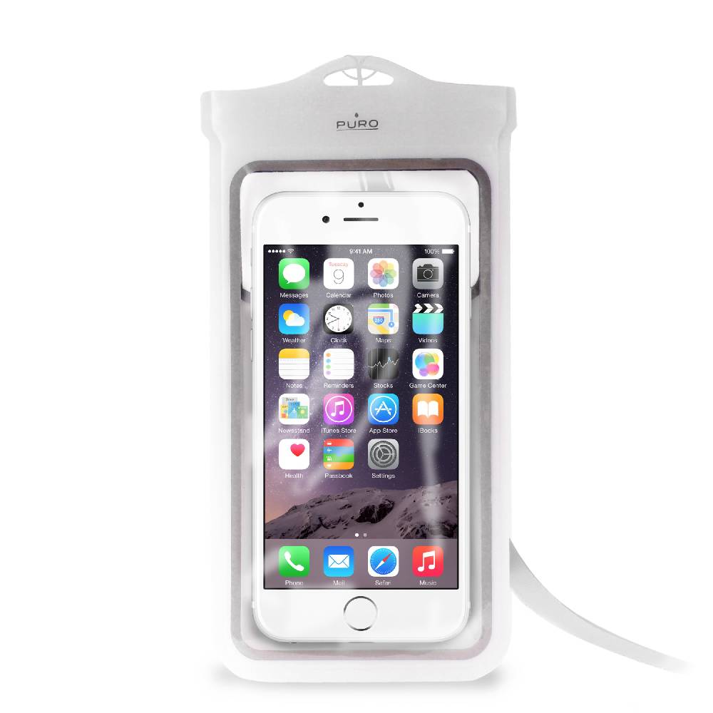 Puro Custodia WATERPROOF fino a 6″ – ideale per iPhone 14 Pro Promozione Limitata