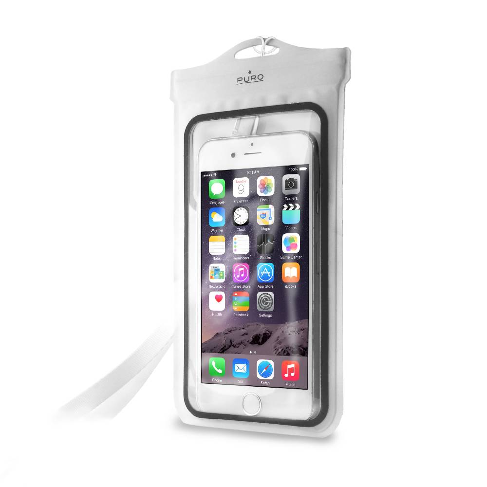 Puro Custodia WATERPROOF fino a 6″ – ideale per iPhone 14 Pro Promozione Limitata