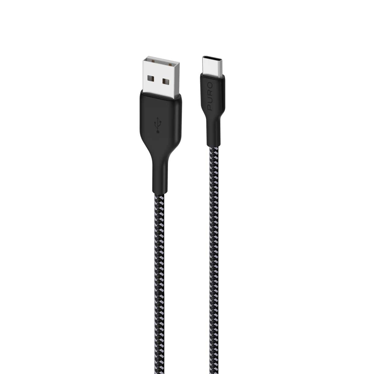 Puro Cavo di ricarica e sincronizzazione Fabric Ultra-Strong 30W da USB-A a USB-C 1,2 M Qualità Garantita
