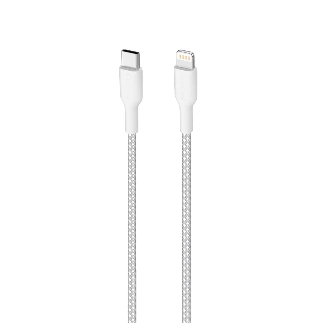 Puro Cavo di ricarica e sincronizzazione Fabric Ultra-Strong 20W da USB-C a Lightning 2 M Negozi Online
