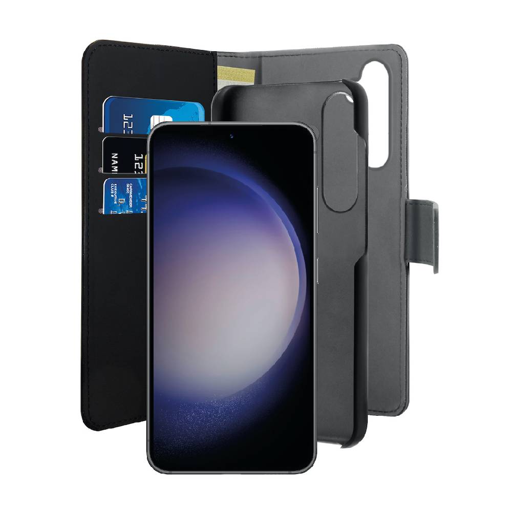 Puro Cover Wallet Detachable 2 In 1 Per Samsung Galaxy S24+ Soddisfazione Garantita