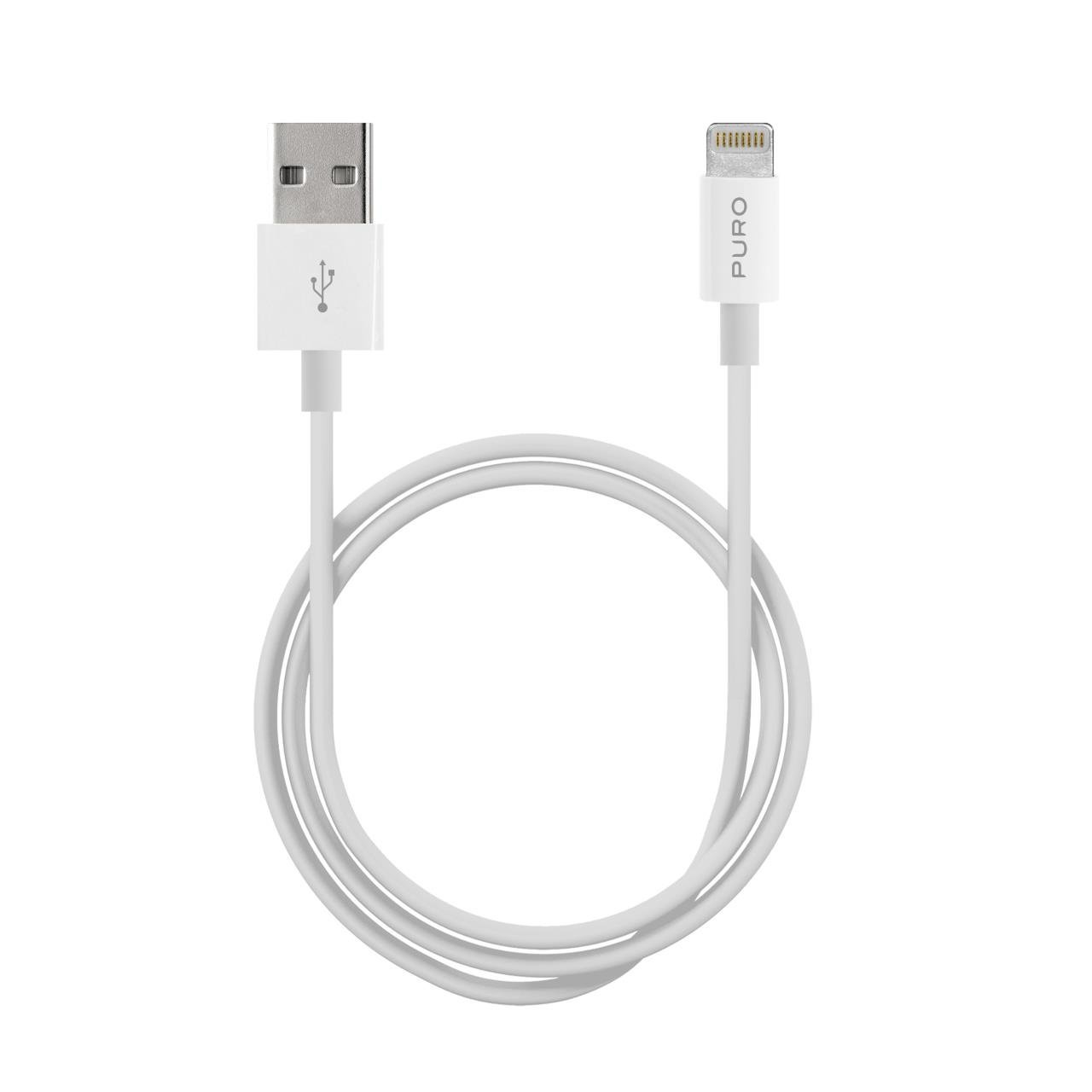 Puro Cavo di ricarica e sincronizzazione da USB-A a Lightning 1 metro Outlet