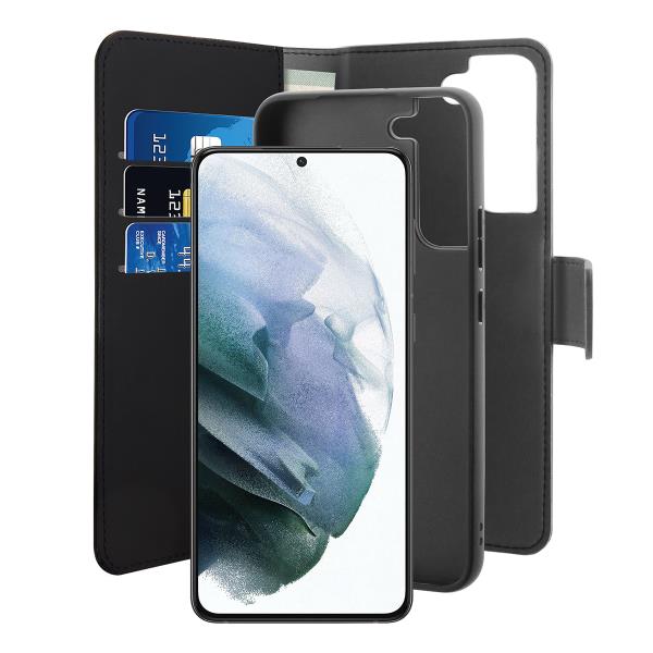 Puro Custodia Wallet Detachable 2 in 1 per Samsung Galaxy S22 Black Friday