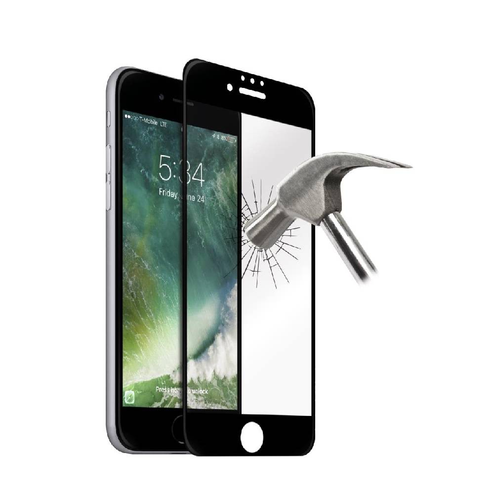 Puro Vetro Temperato Full Edge Frame per iPhone 6/6s/7/8/SE 2020 Vendita calda