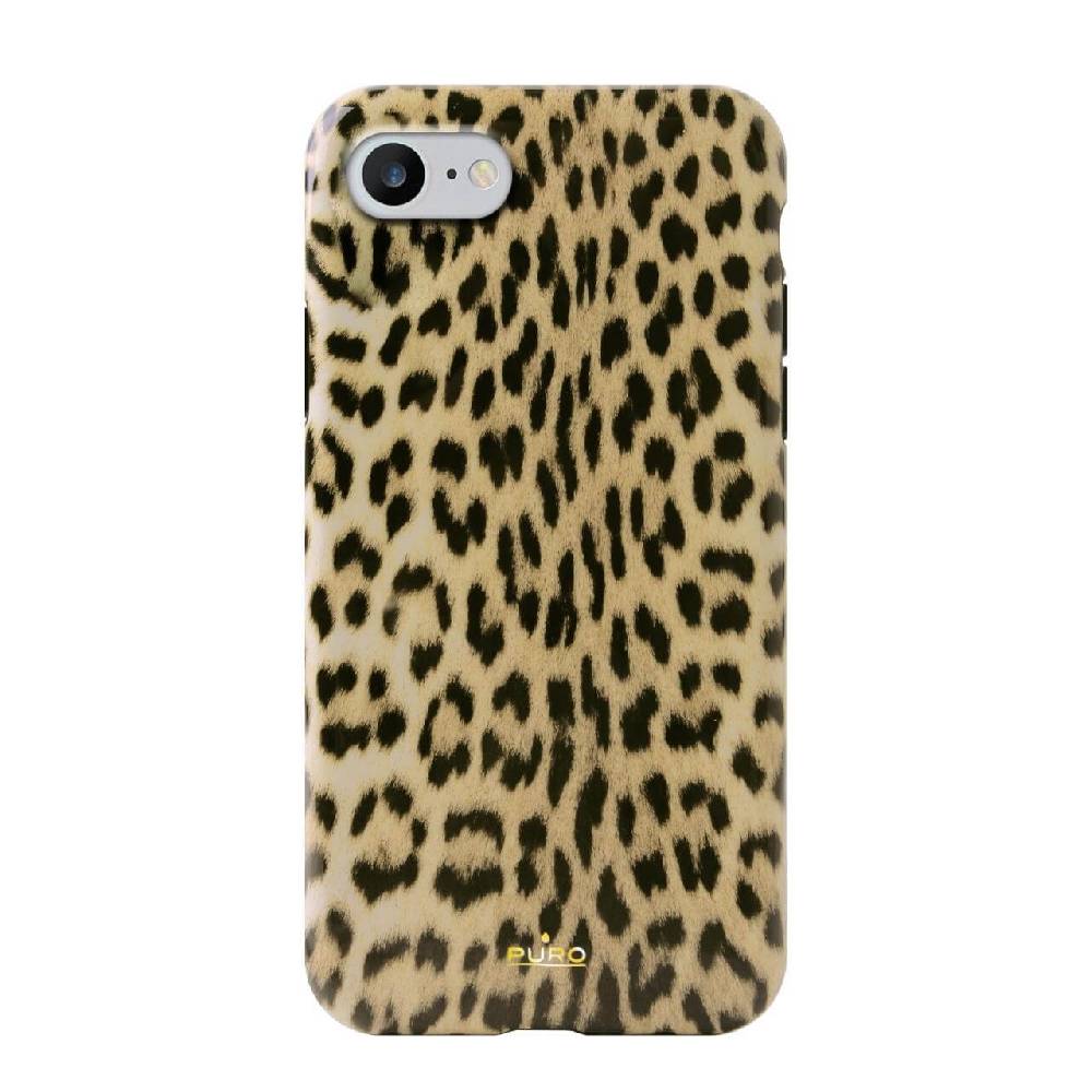 Puro Cover Leopard per iPhone 7, 8, SE 2020 e SE 2022 In Linea