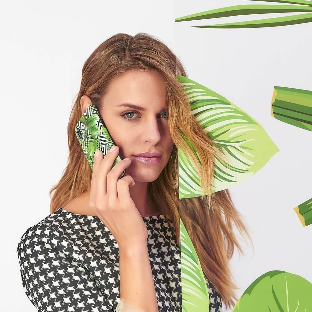 Puro Cover Geometric Jungle per iPhone Xs Max Promozione