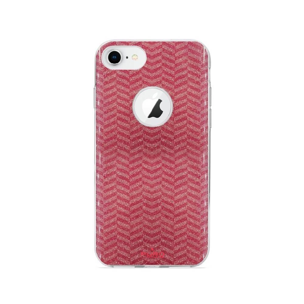Puro Cover Shine Geometric per iPhone 7, 8, SE 2020 e SE 2022 Spedizione Gratuita