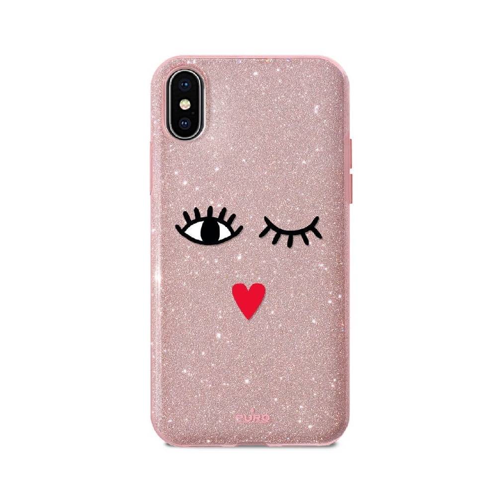 Puro Cover Eyes Shine per iPhone X/Xs Sconto