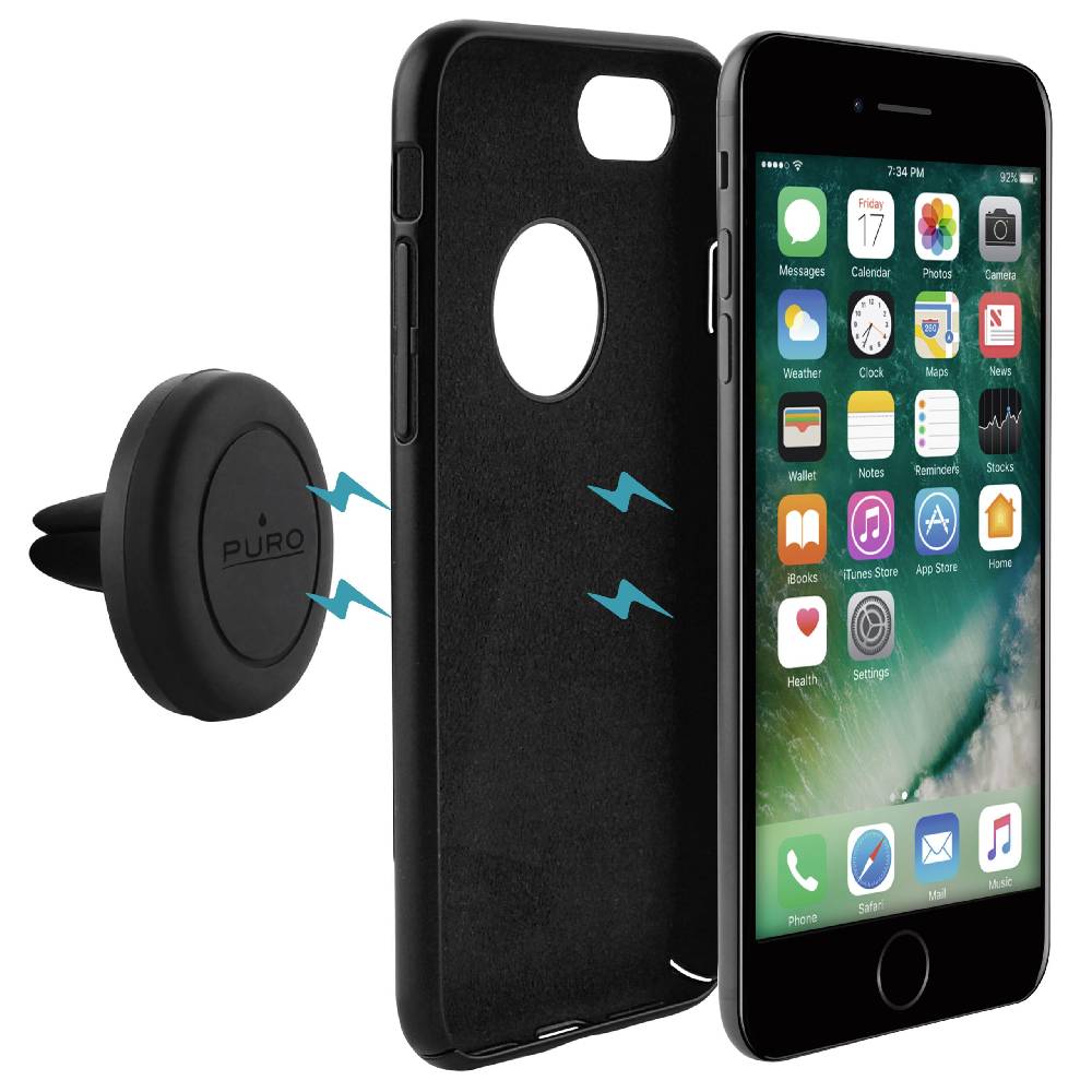 Puro Kit da Auto Magnetico per iPhone 7 Plus / 8 Plus Vendite stagionali