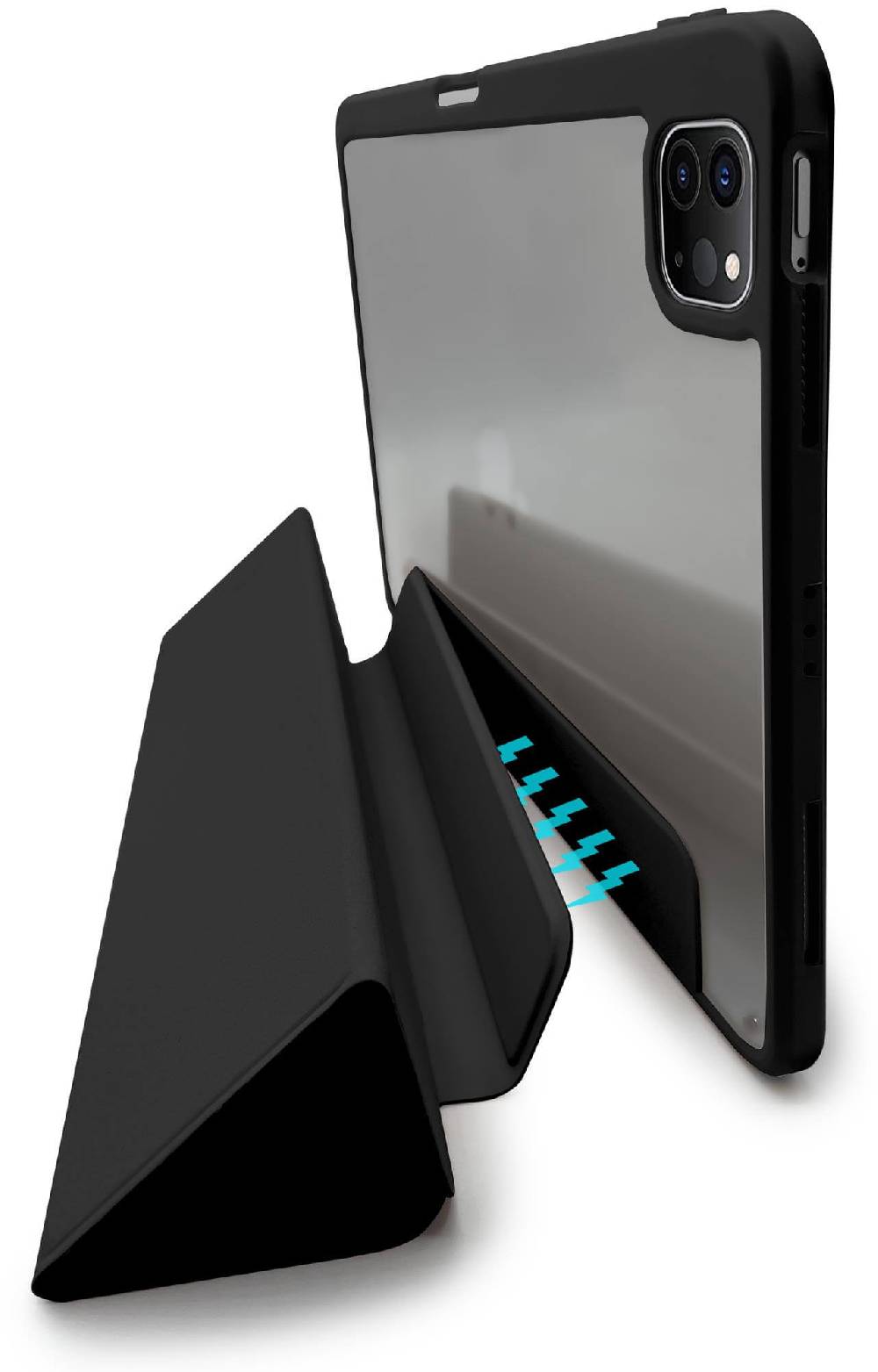 Puro Custodia Zeta Smart per iPad Pro 12,9″ 2018,2020,2021, 2022 Offerte stagionali