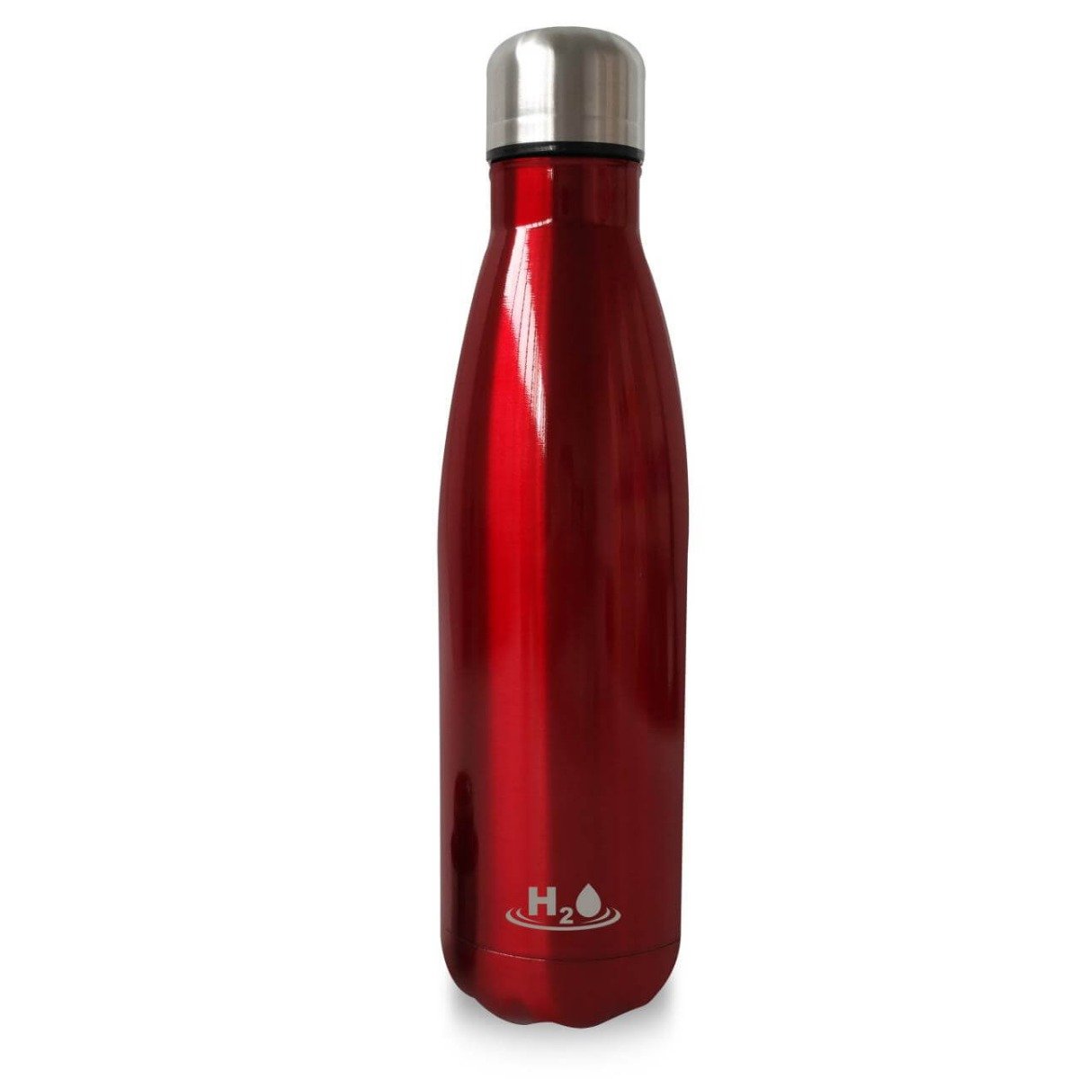 Puro Bottiglia termica H2O Double Wall 500 ml Rossa Sostegno trimestrale