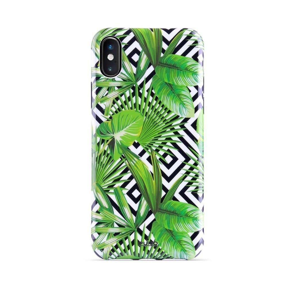 Puro Cover Geometric Jungle per iPhone X/Xs Nuovo