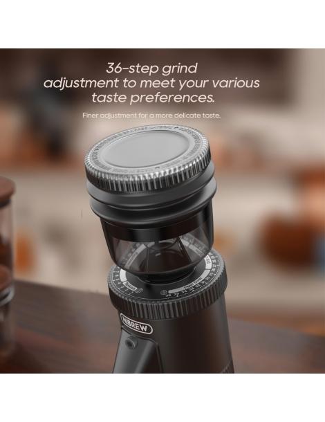HiBREW G5 Macinacaffè elettrico macinatura a 36 ingranaggi regolabile per Espresso/Turco/Pour Over/Mocca/Drip C Fino Al -60%