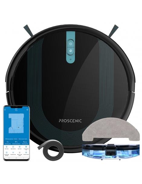 Proscenic 850T Robot Aspirapolvere e Lavapavimenti aspirazione 3000Pa - Nero Affare Del Giorno