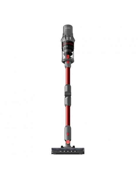JIGOO C500 Aspirapolvere senza fili con motore da 500W aspirazione da 33KPa tubo metallico pieghevole autonomia di 60 minuti Vendita Economica