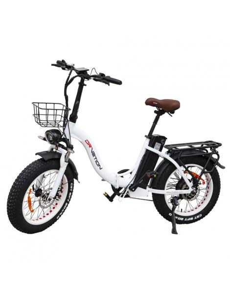DRVETION CT20 Bicicletta elettrica pieghevole pneumatico grasso 20*4.0inch motore 750W batteria 48V 20Ah Moda
