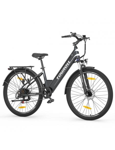 Touroll J1 ST Bicicletta da trekking con motore da 250W ruote da 27 5" batteria da 561 6Wh autonomia di 100 km Italy