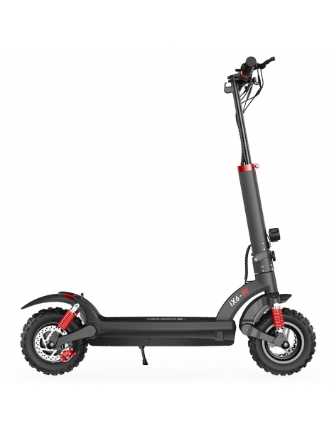 iScooter iX6 Scooter elettrico Pneumatici fuoristrada da 11'' - Motore posteriore da 1000W e batteria da 48V 17.5Ah Italia