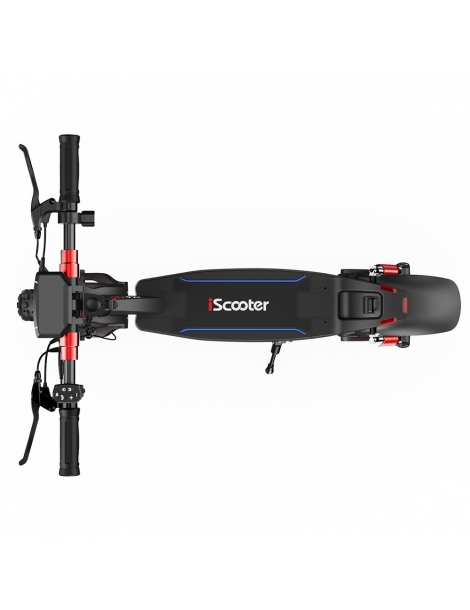 iScooter iX6 Scooter elettrico Pneumatici fuoristrada da 11'' - Motore posteriore da 1000W e batteria da 48V 17.5Ah Italia