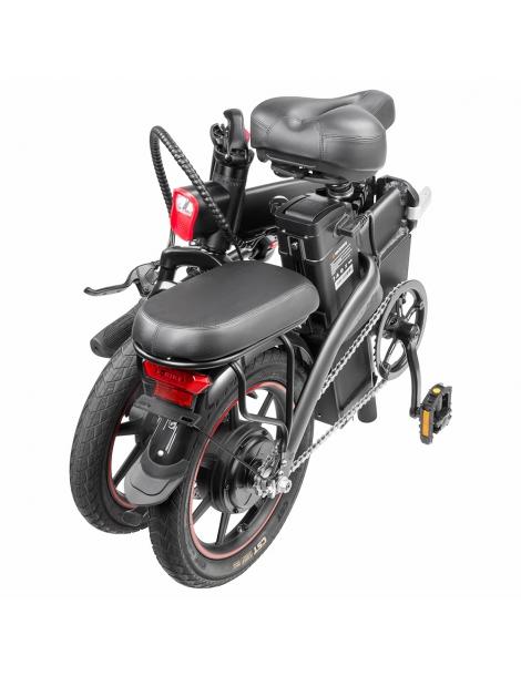 DYU A5 Pneumatico 14*1.95inch Bicicletta elettrica pieghevole Chilometraggio massimo 60KM Motore da 350W Batteria 7 5 Ah 2025