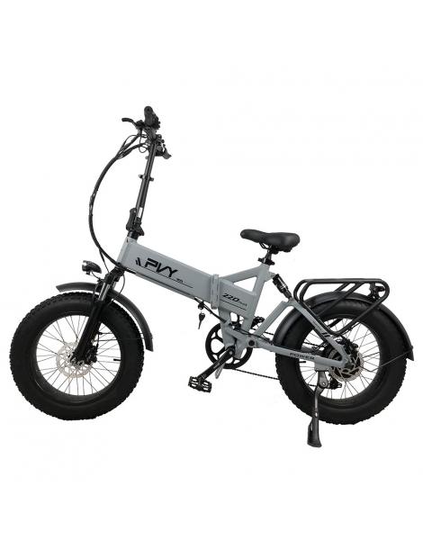 PVY Z20 Plus Pieghevole Fat Tires E-bike 1000W 16.5Ah-Grigio Pezzi Unici