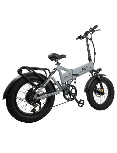 PVY Z20 Plus Pieghevole Fat Tires E-bike 1000W 16.5Ah-Grigio Pezzi Unici