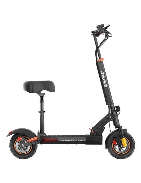 IENYRID M4PRO S+ MAX 10" Scooter elettrico pieghevole con pneumatici da fuoristrada motore da 800 W batteria da 48 V 20 Ah Soddisfazione Garantita