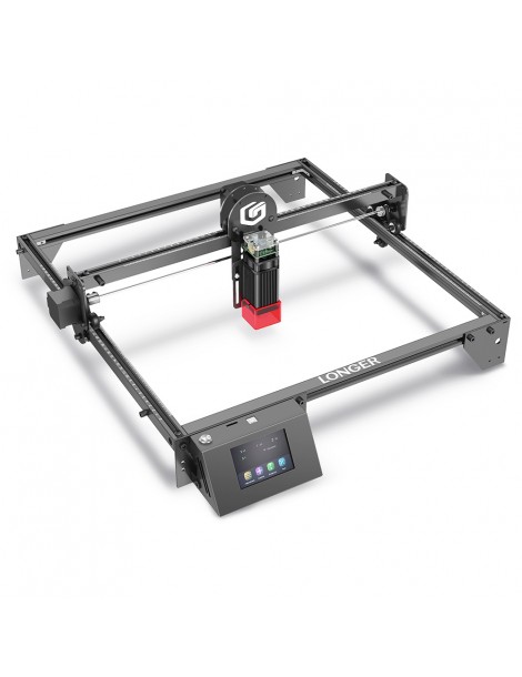 LONGER RAY5 10W Incisore laser spot laser 0 06x0 06mm incisione offline chipset 32 bit connessione WiFi 400x400mm Vendita Calda