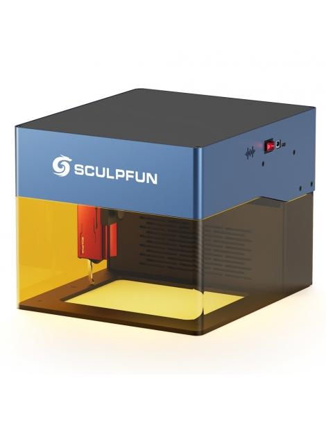 SCULPFUN iCube Pro 5W Incisore laser spot laser 0 06 mm velocità di incisione 10000 mm/min scheda madre 32 bit Saldi Di Fabbrica